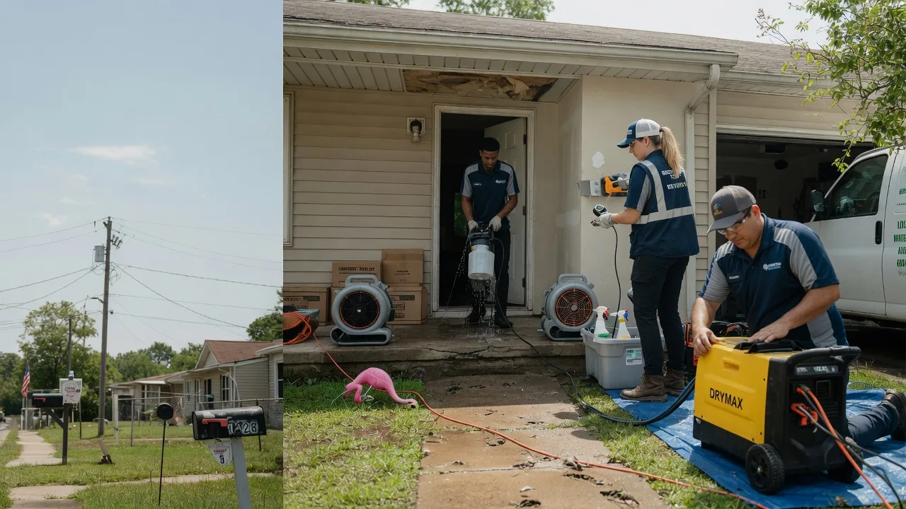 Storm Damage Water Removal in Lawrenceburg, TN near me